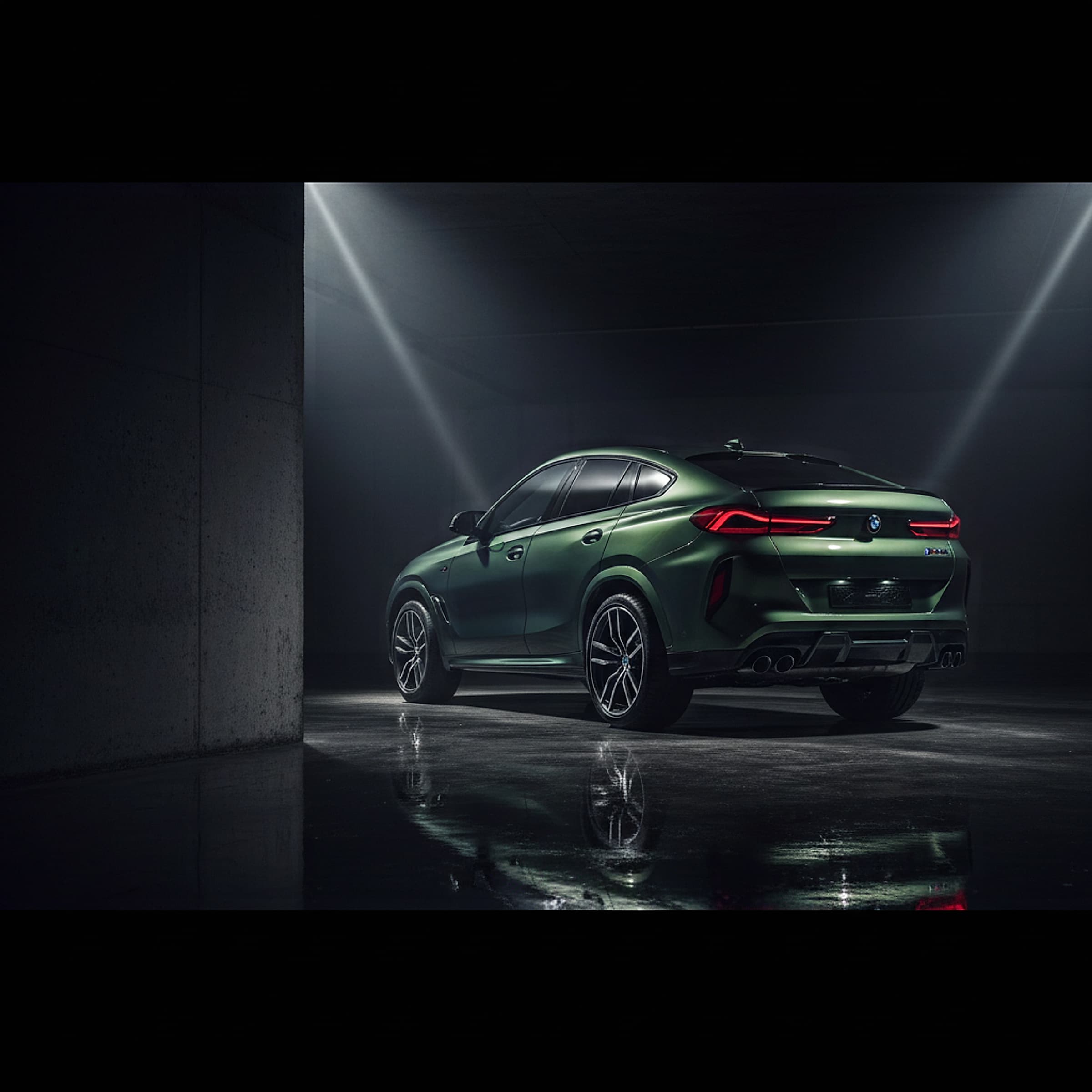 BMW X6 M — Performance SUV coupe hero photograph