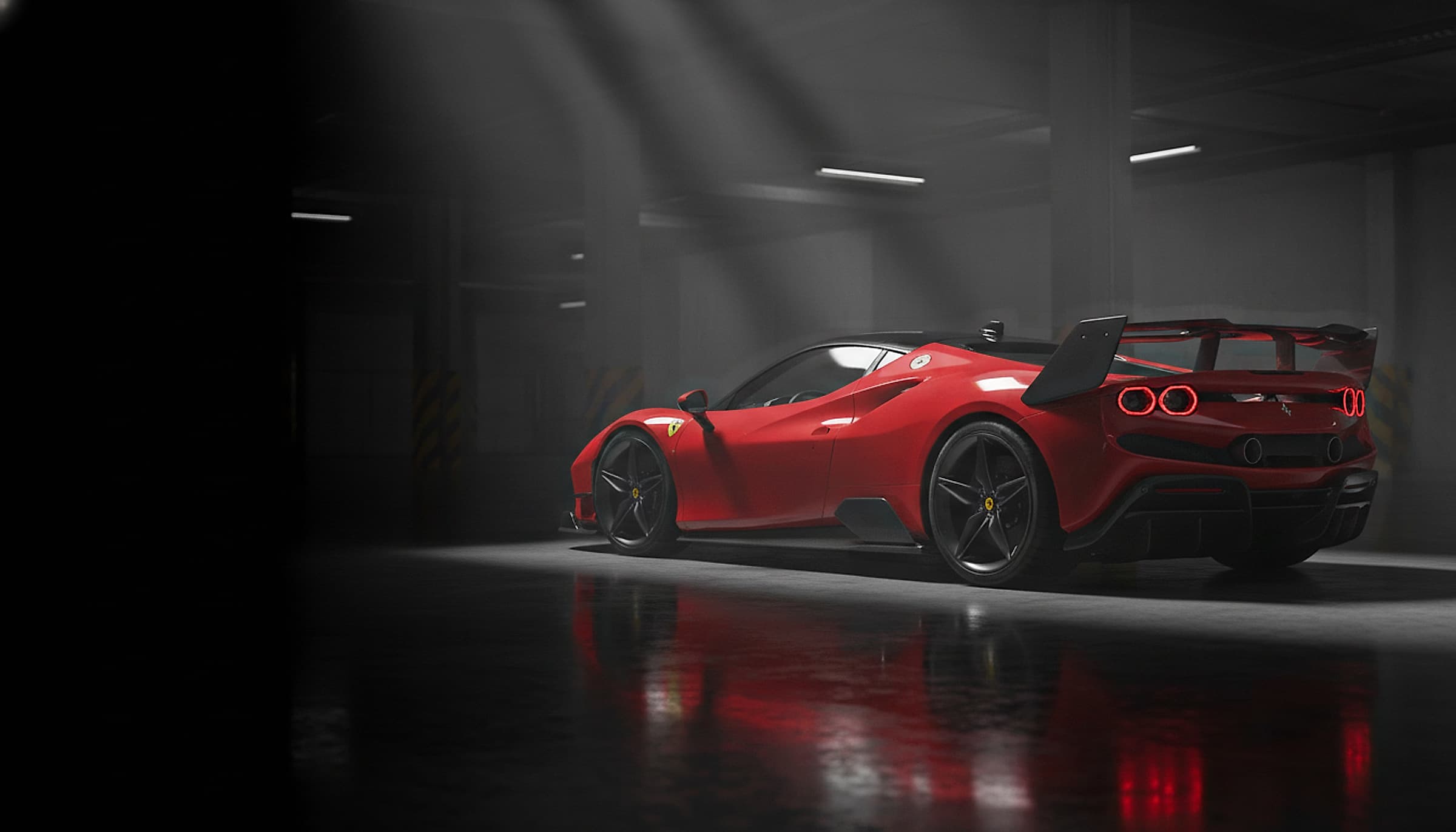 Ferrari F80 — Mid-engine hypercar hero photograph