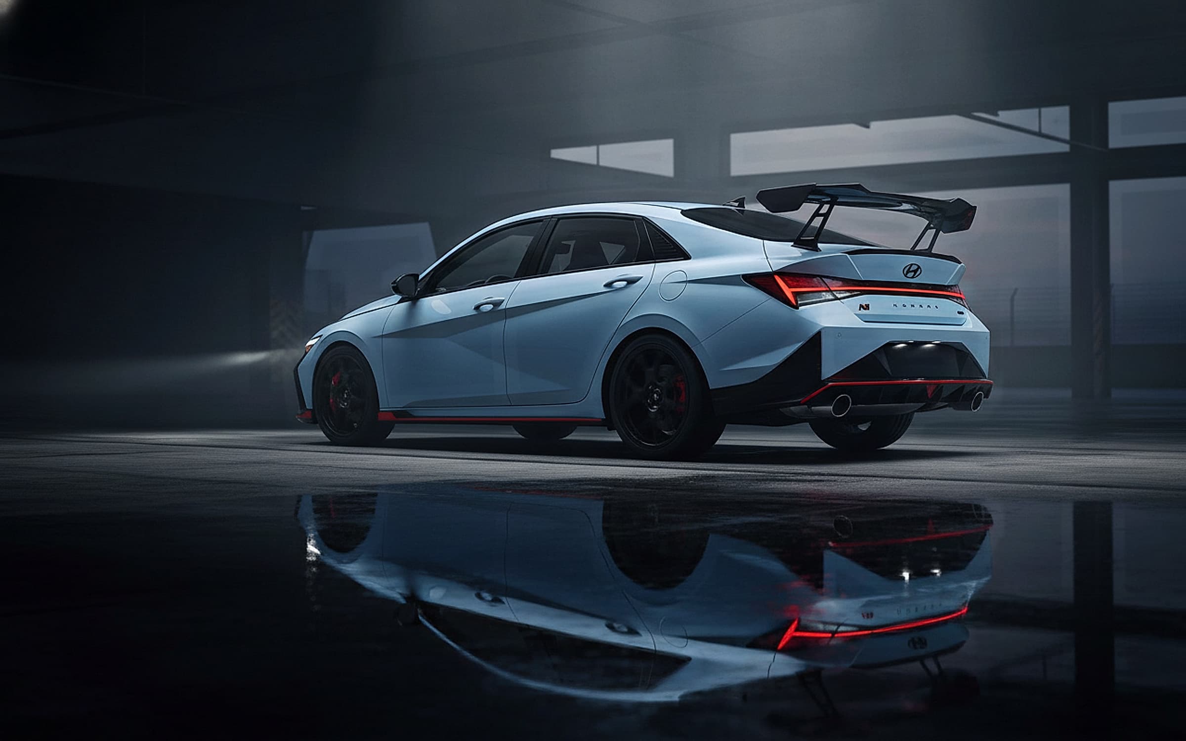 Hyundai Elantra N — Performance sport sedan hero photograph