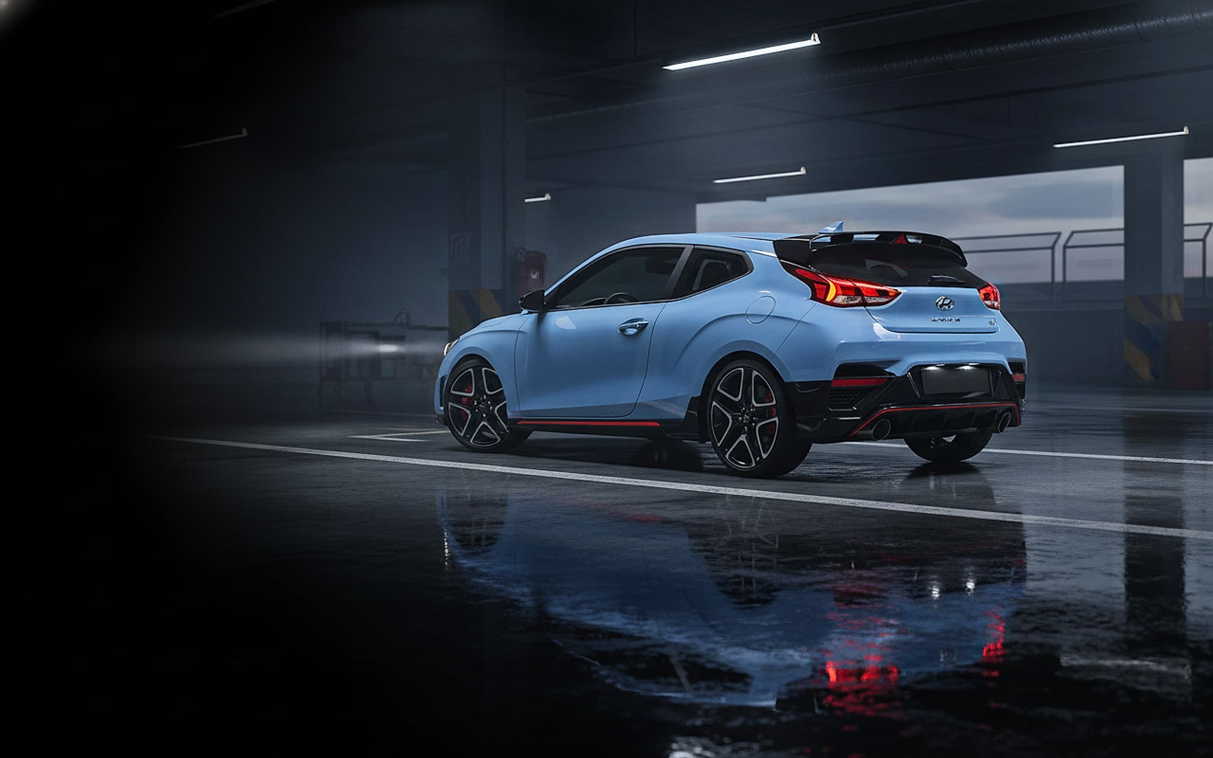 Hyundai Veloster N — Performance hot hatch (3+1 doors) hero photograph