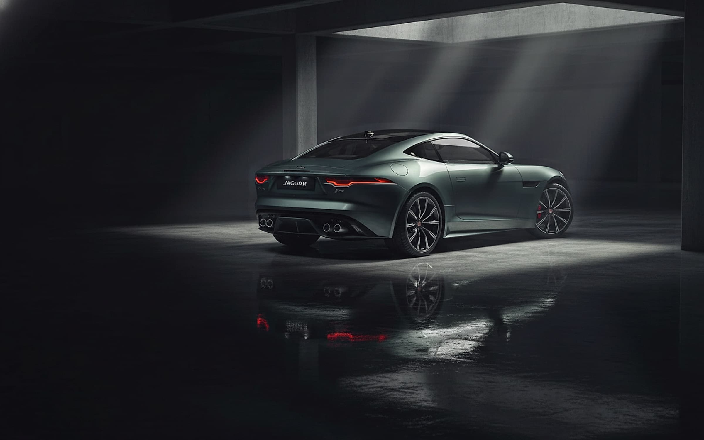 Jaguar F-Type — Front-engine sports car hero photograph