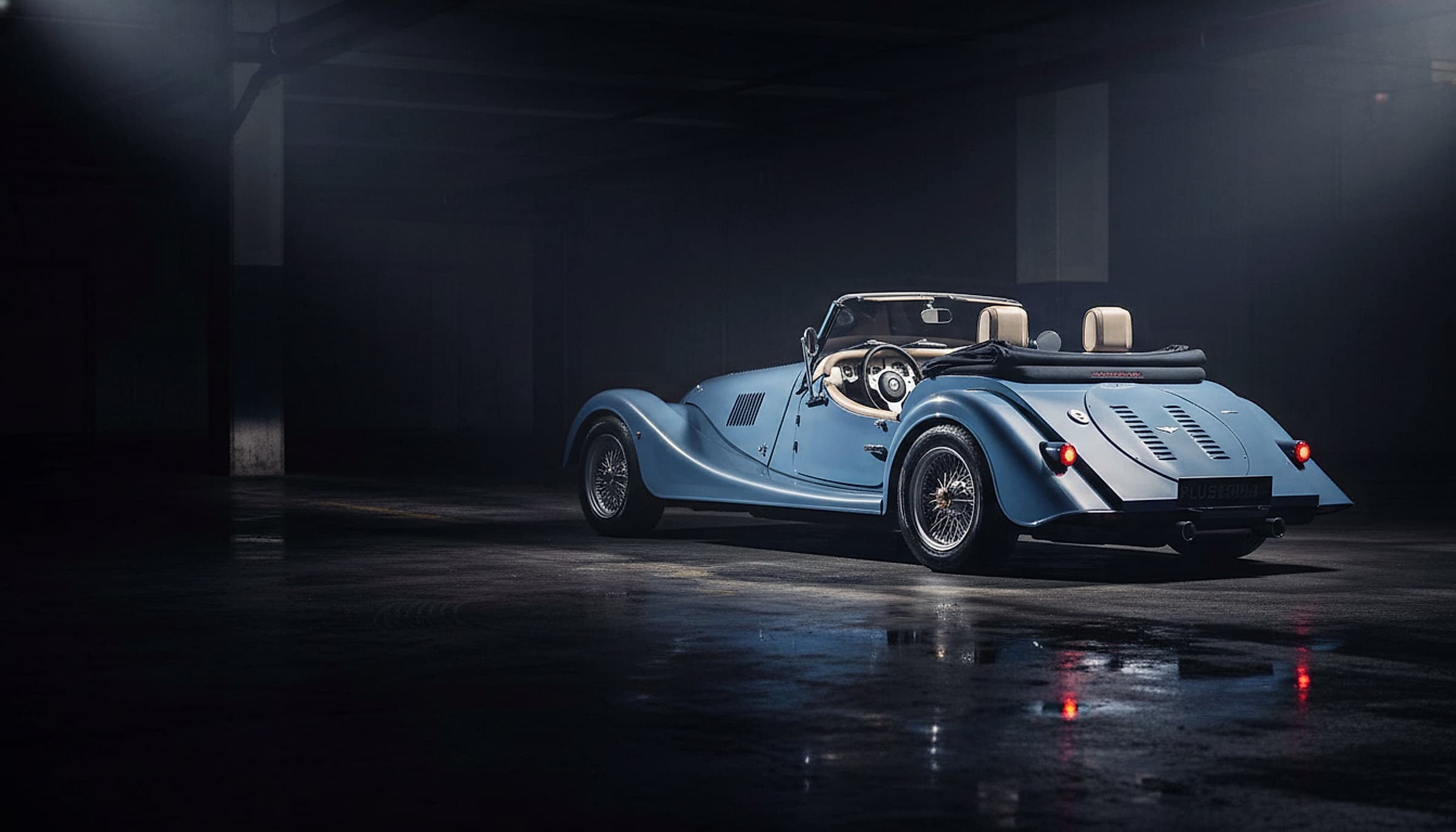 Morgan Plus Four — Front-engine roadster hero photograph