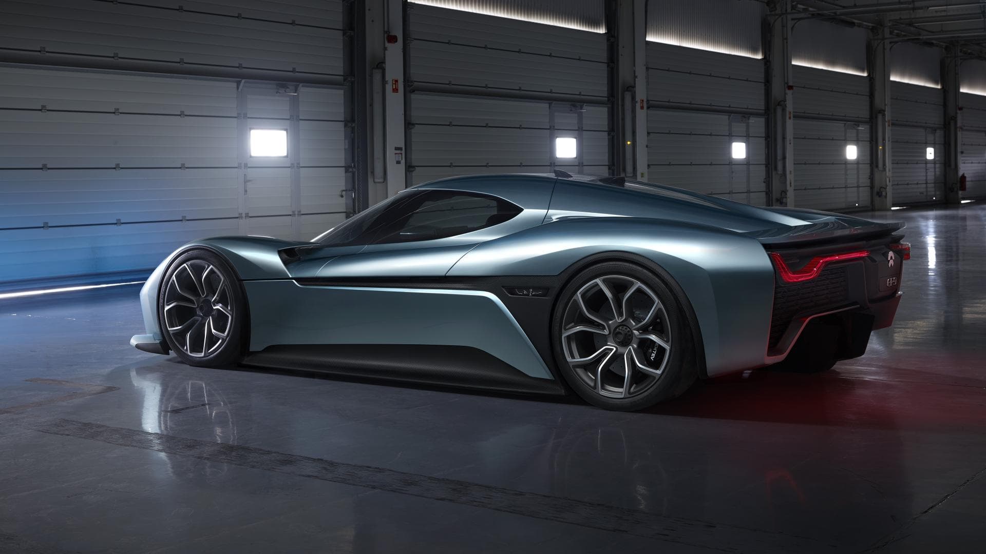 NIO EP9 — Electric hypercar prototype hero photograph