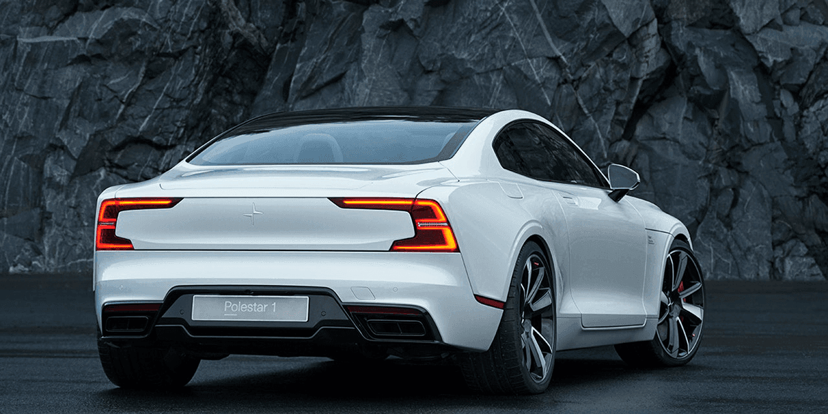 Polestar 1 — Plug-in hybrid GT coupe hero photograph