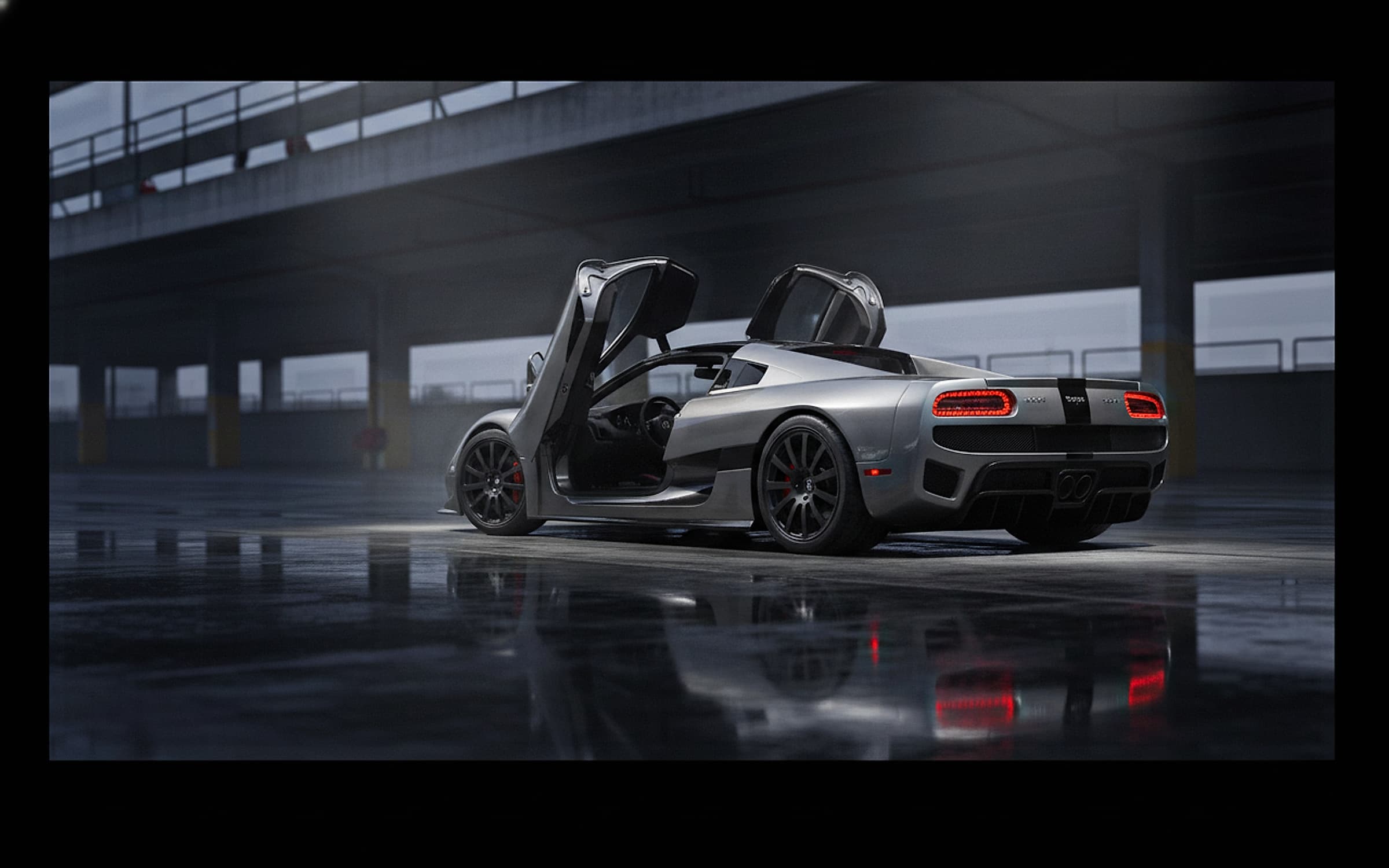 SSC Ultimate Aero TT — Top-speed hypercar hero photograph