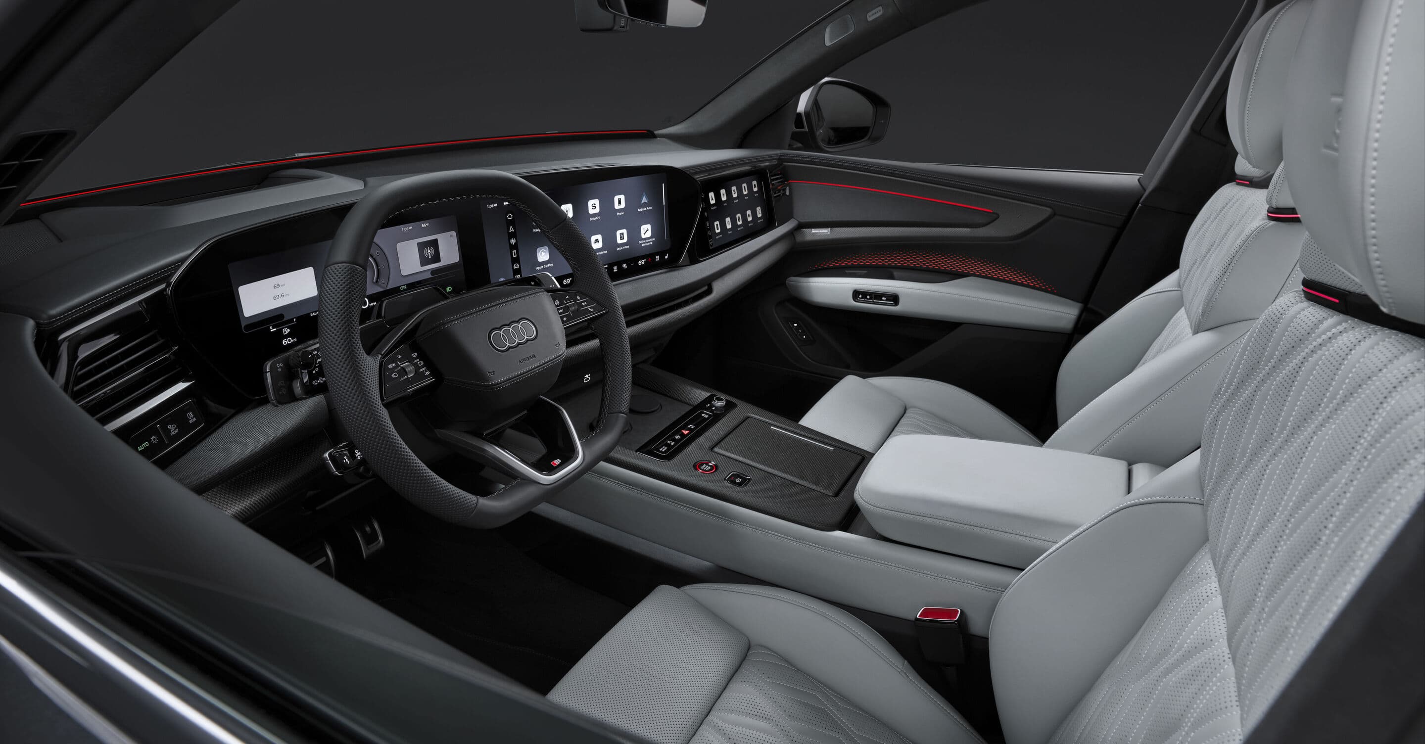 Audi Q9 — first look inside the new full-size flagship SUV