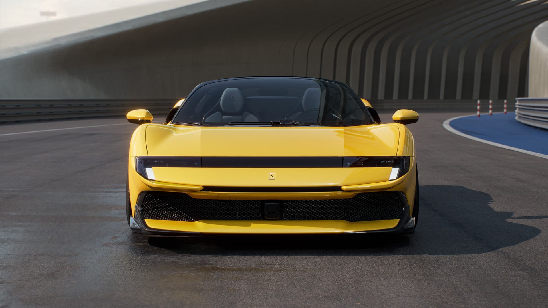Ferrari 849 Testarossa Spider: 1,050 PS and a folding hard top, revealed at Goodwood