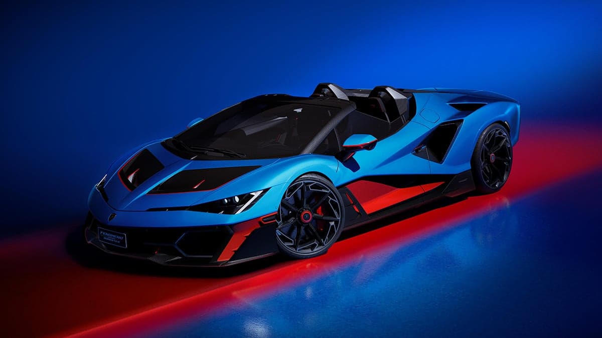 Lamborghini Fenomeno Roadster: 1,065 HP and Nothing Overhead