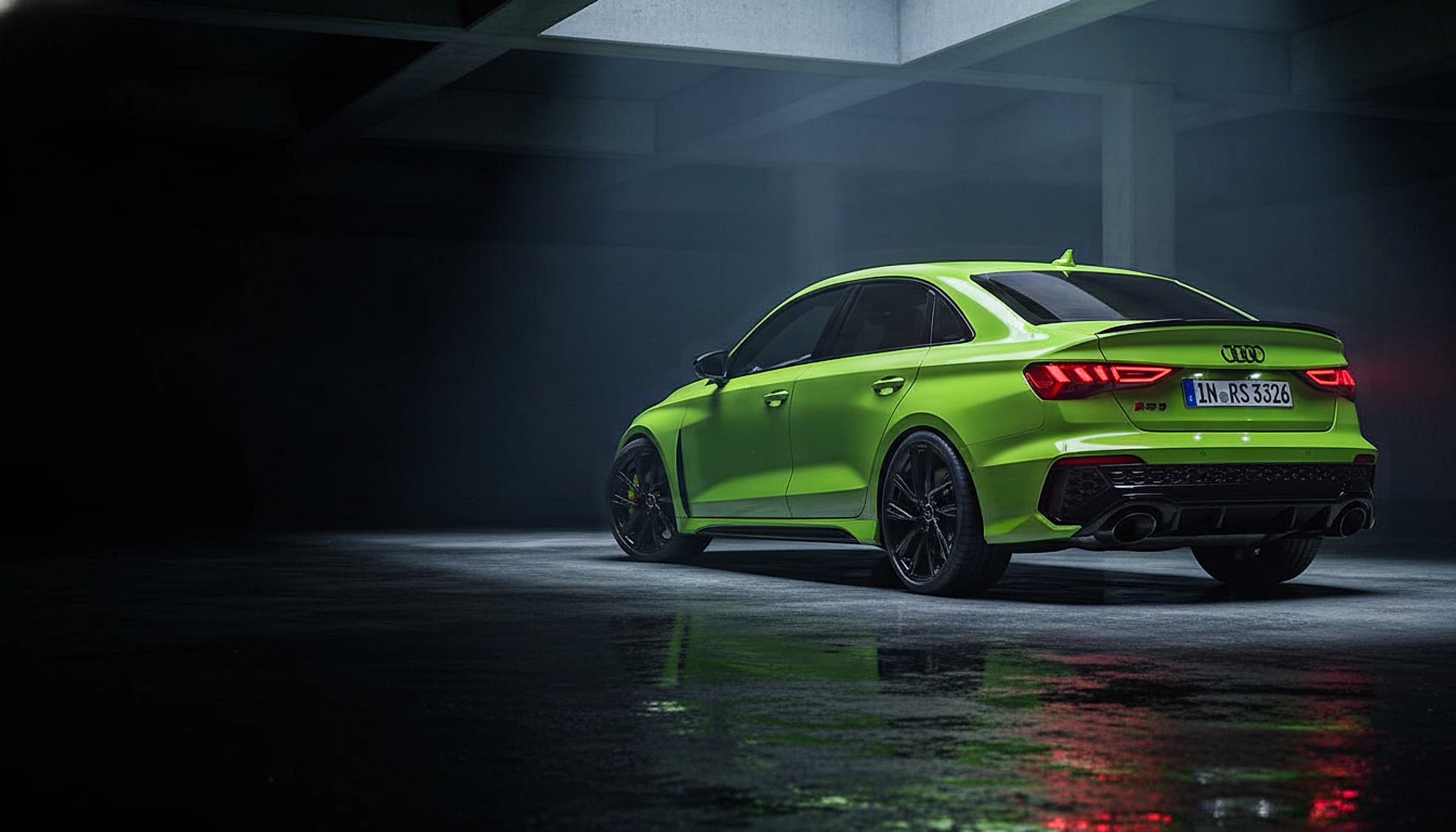 Audi A3 — Compact sedan hero photograph