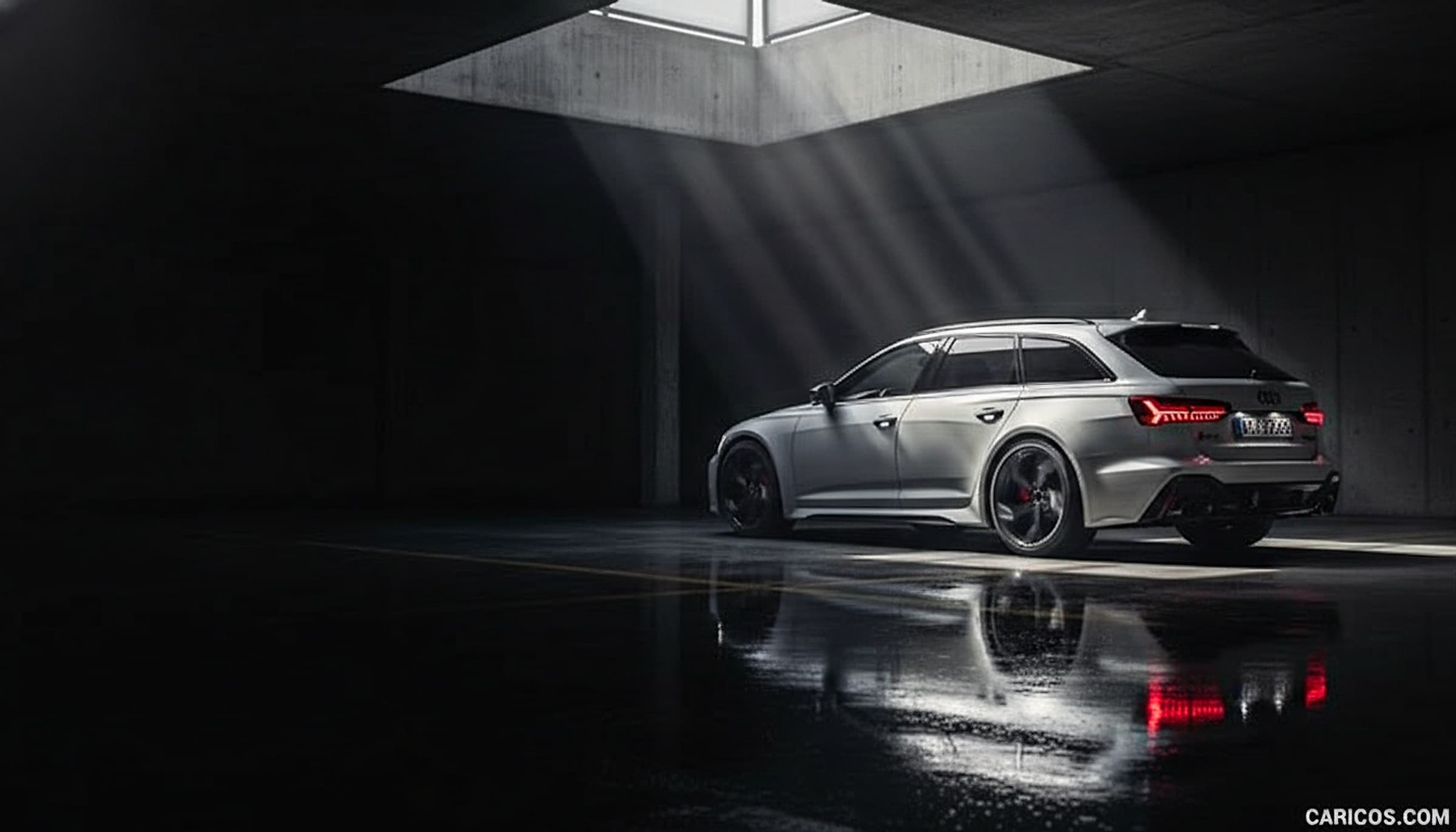 Audi A6 — Mid-size sedan / estate / EV hero photograph