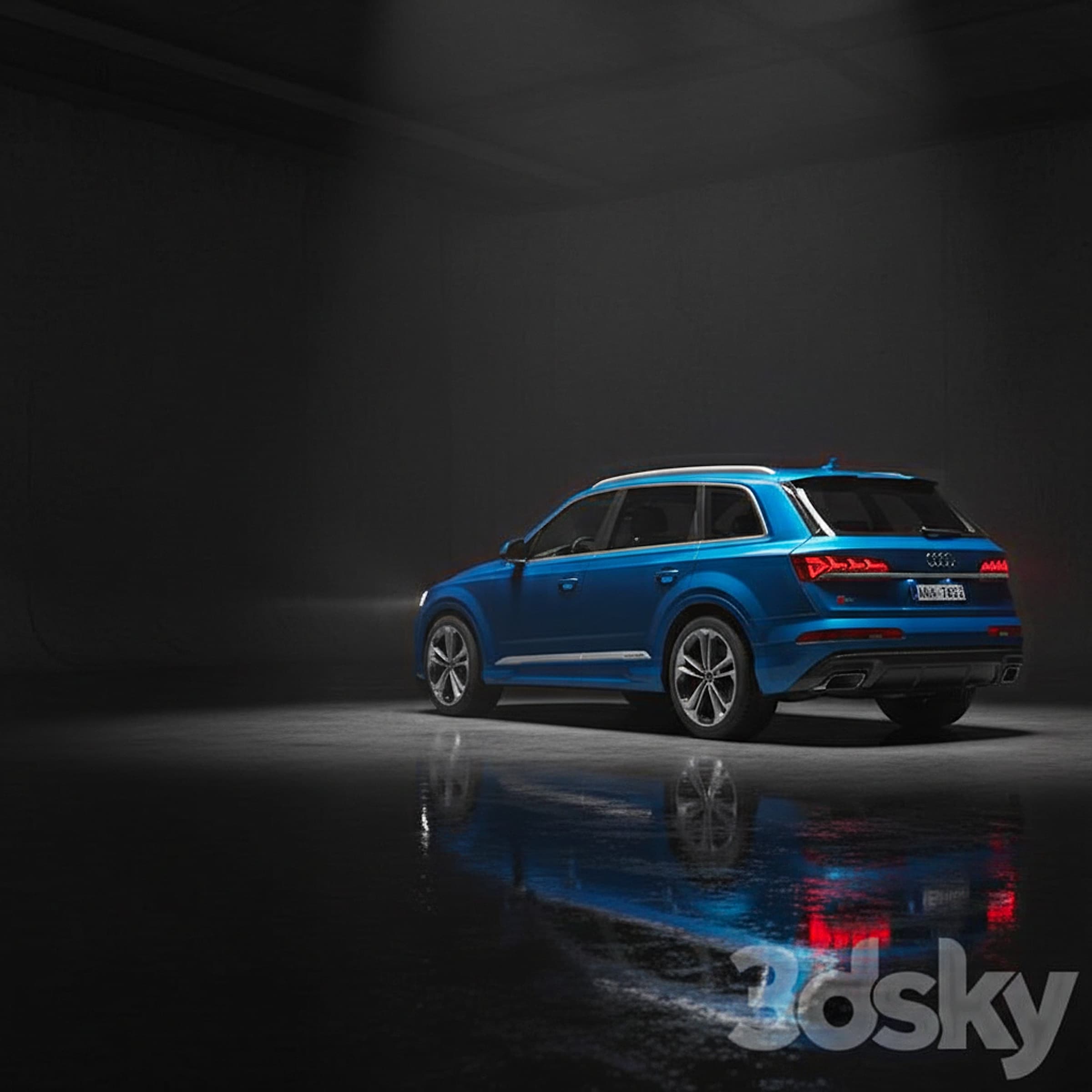 Audi Q7 — Large 7-seat SUV hero photograph