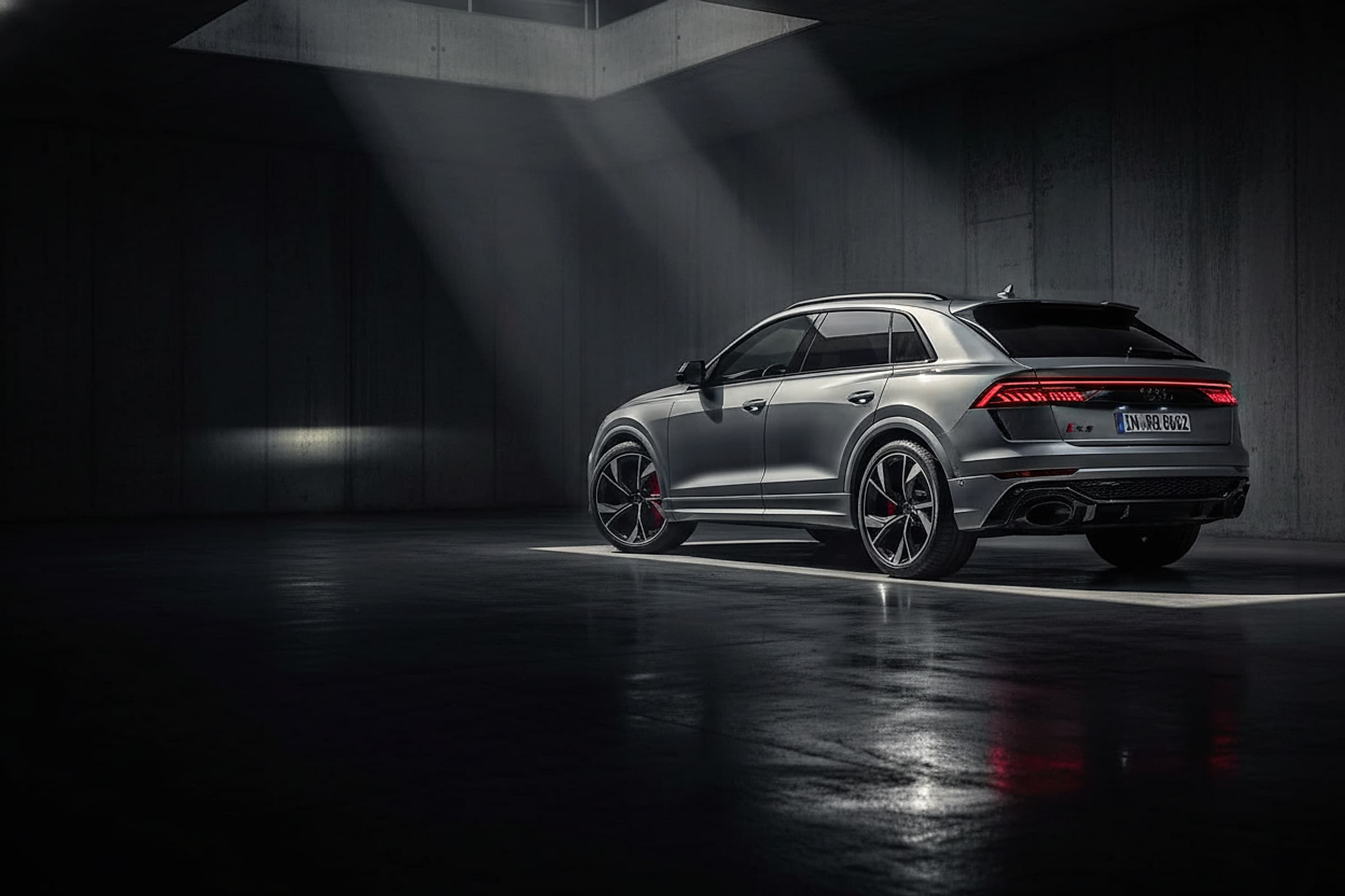 Audi Q8 — Performance SUV coupe hero photograph