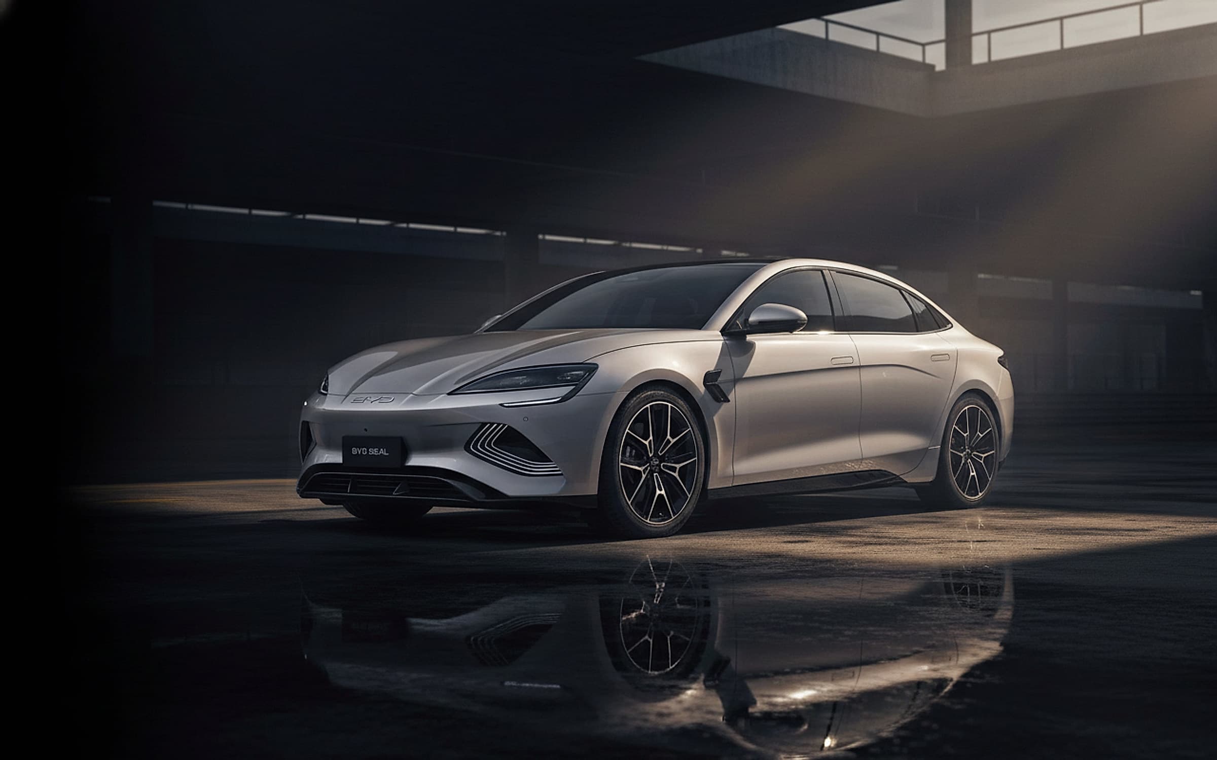 BYD Seal — Electric premium fastback sedan hero photograph