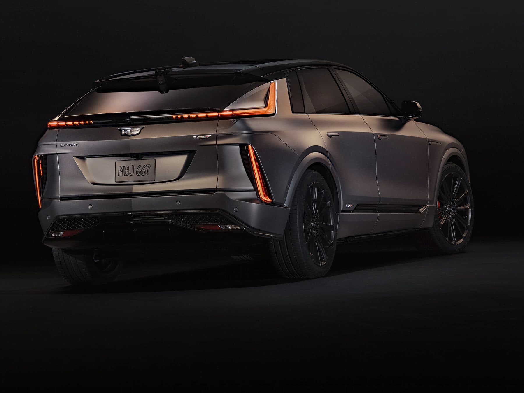 Cadillac LYRIQ-V — Electric performance crossover hero photograph