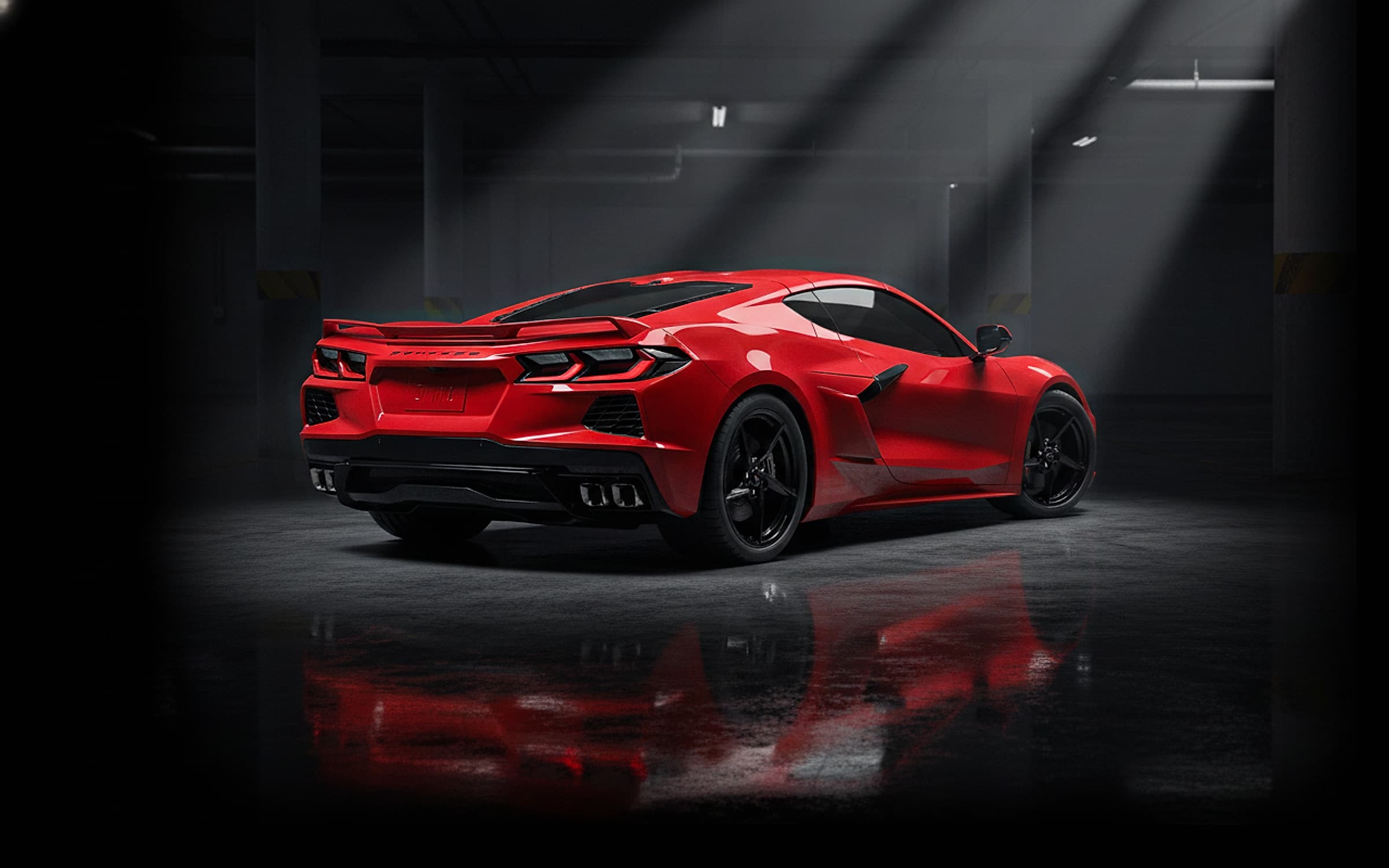 Corvette E-Ray — Mid-engine hybrid AWD hero photograph