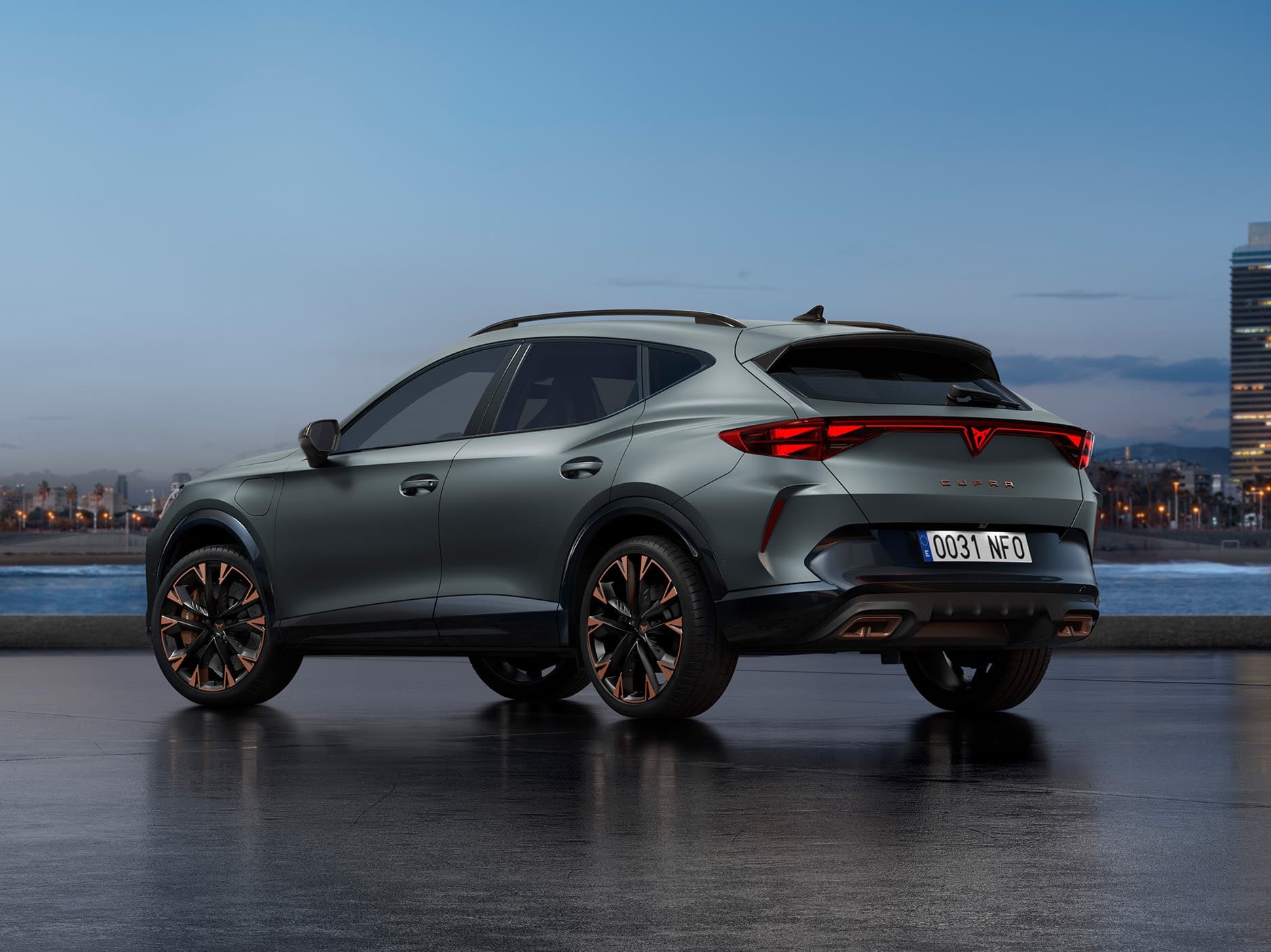 Cupra — current lineup hero photograph