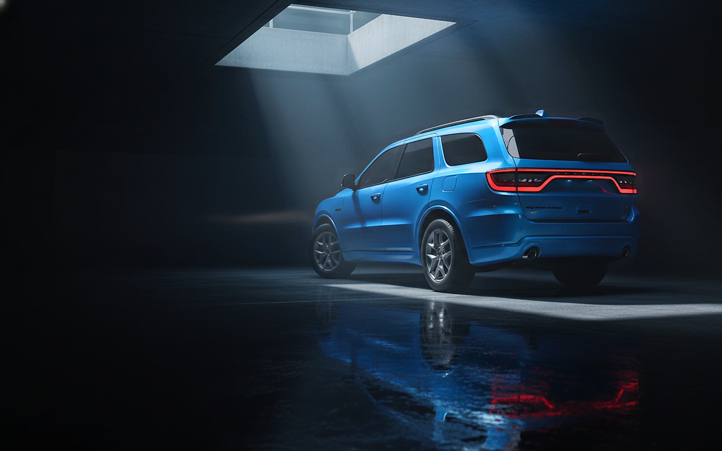Dodge Durango SRT Hellcat — Three-row performance SUV hero photograph