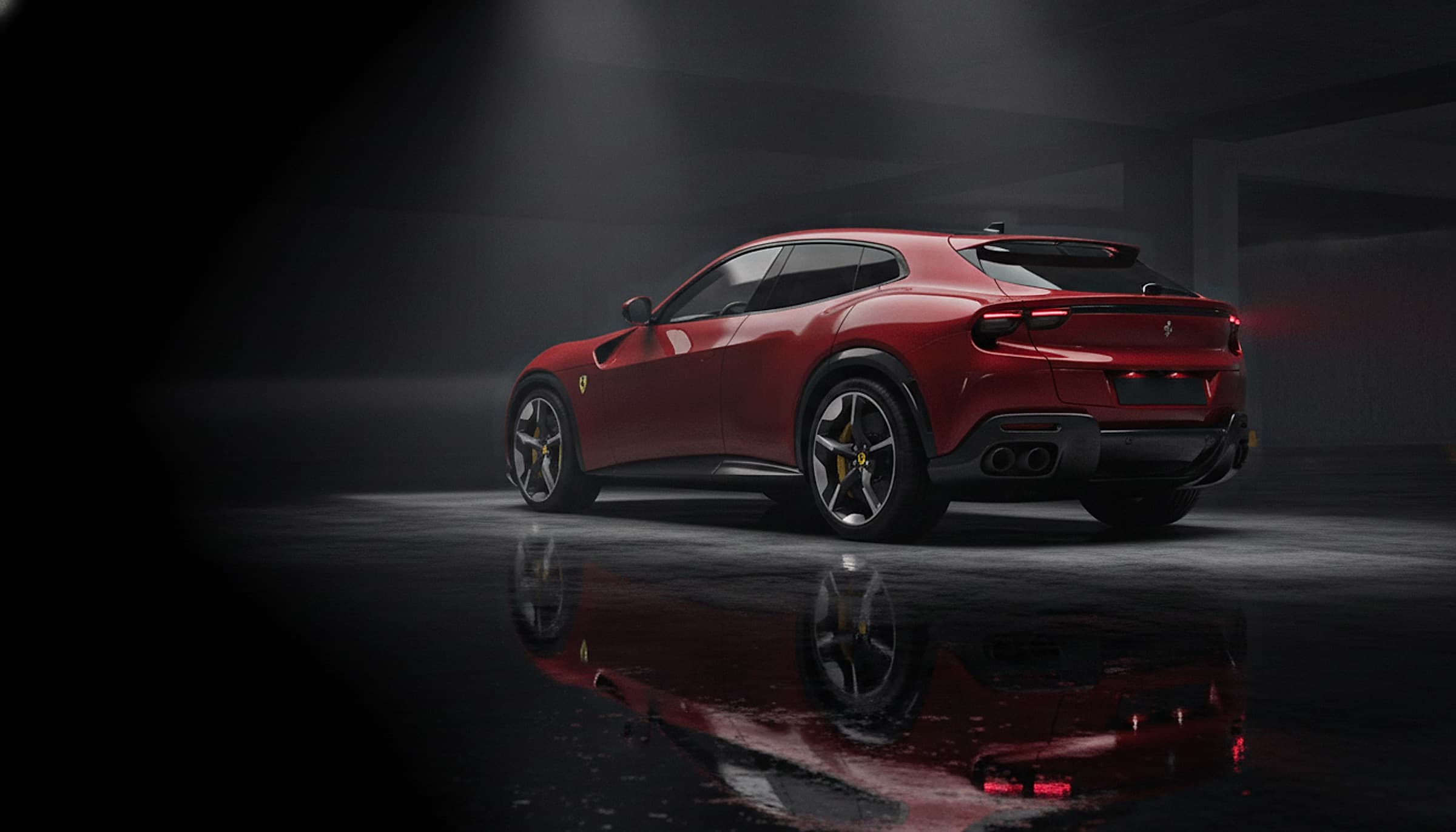 Ferrari Purosangue — Four-door, four-seat V12 hero photograph