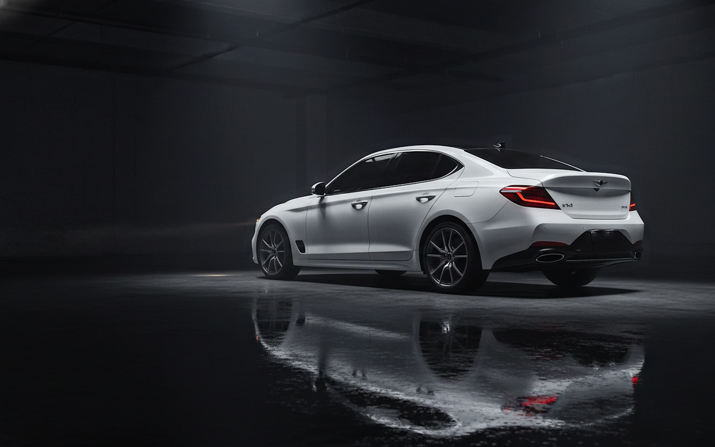 Genesis G70 — Luxury sport sedan hero photograph