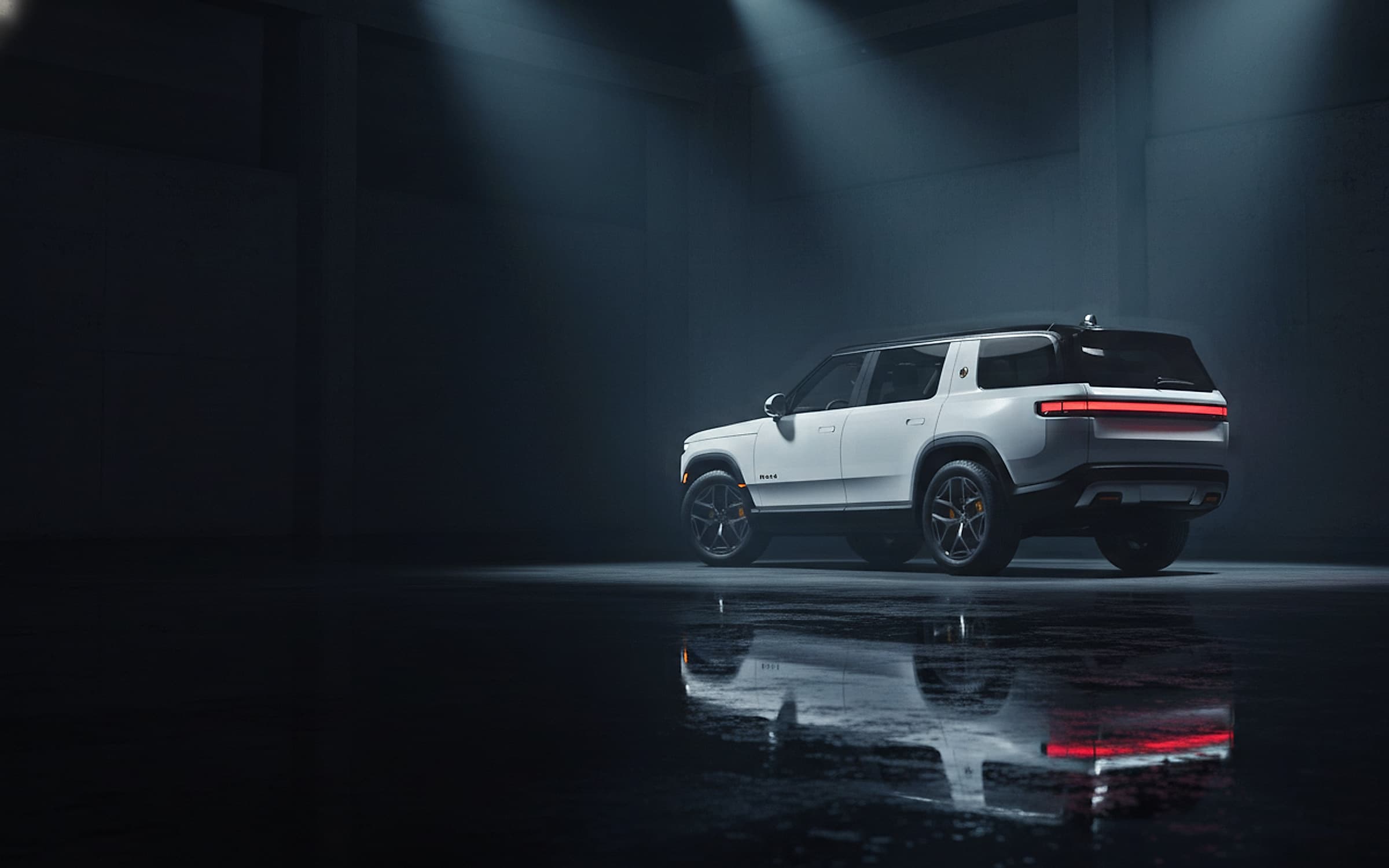 Rivian R2 — Electric mid-size SUV hero photograph
