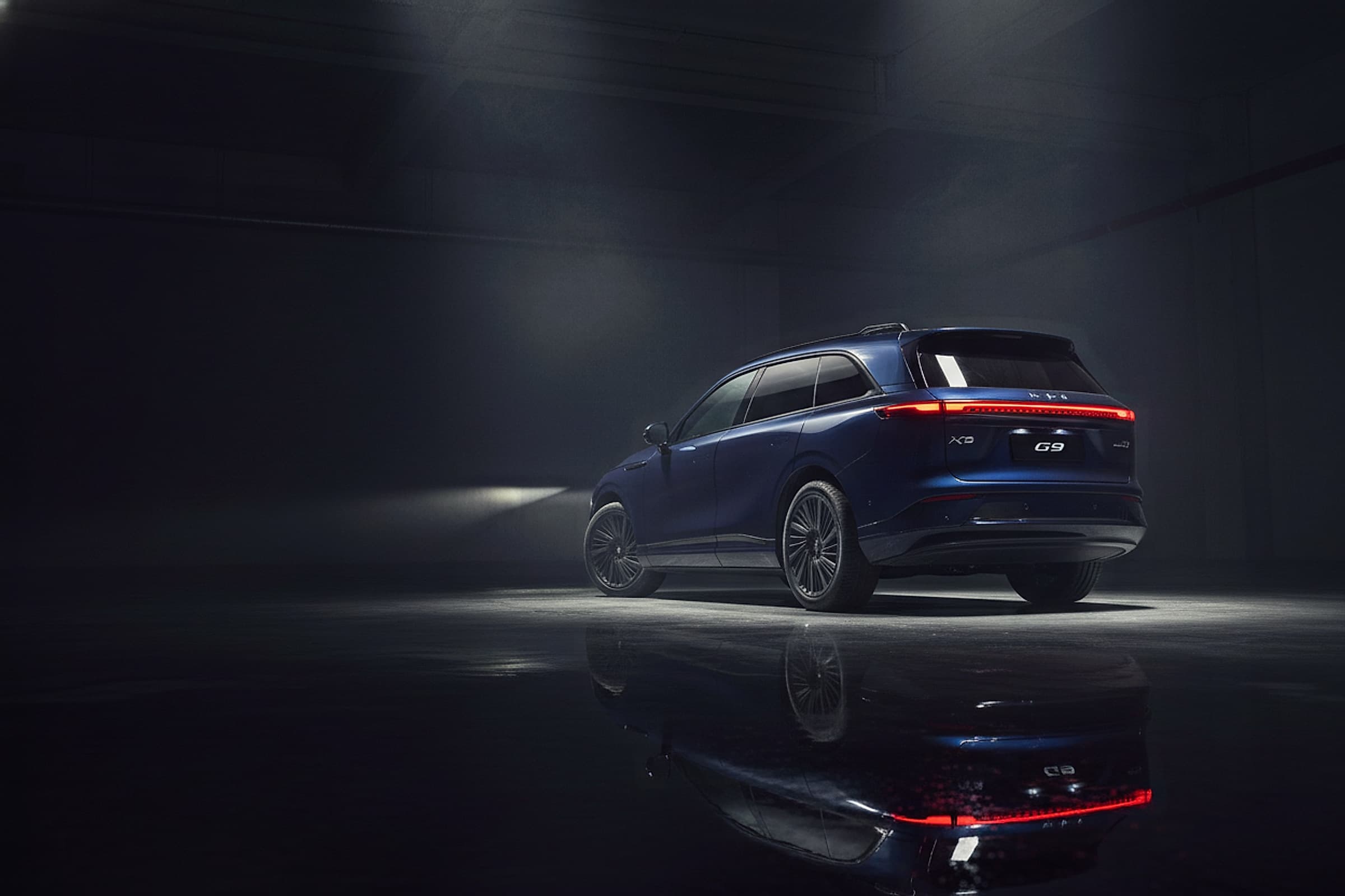 XPeng G9 — Flagship electric SUV hero photograph