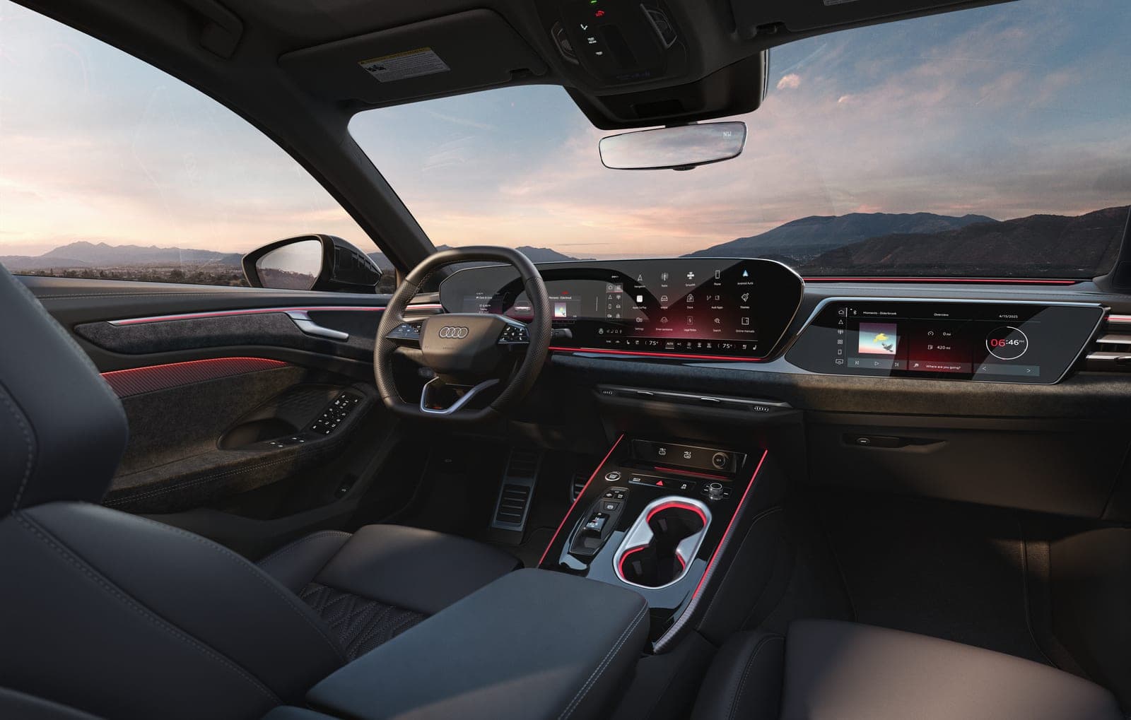 Audi's mid-model-year revision restores physical scroll wheels to the redesigned steering wheel.
